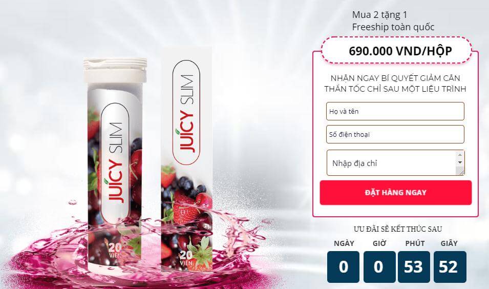 giá juicy slim