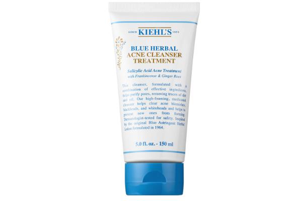 blue herbal acne cleanser treatment cho da dầu