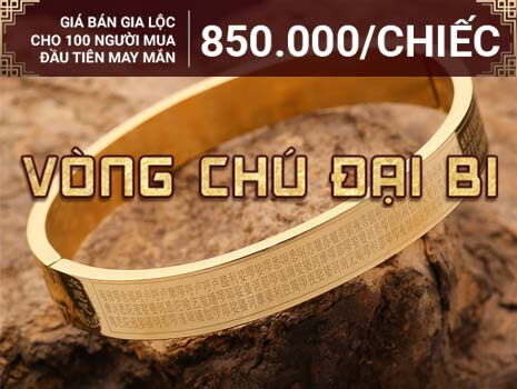 Vòng Chú Đại Bi – Liệu có may mắn khi sử dụng ? Vòng Chú Đại Bi – Liệu có may mắn khi sử dụng ?