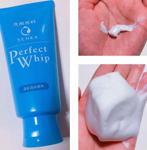 shiseido senka perfect whip facial foam